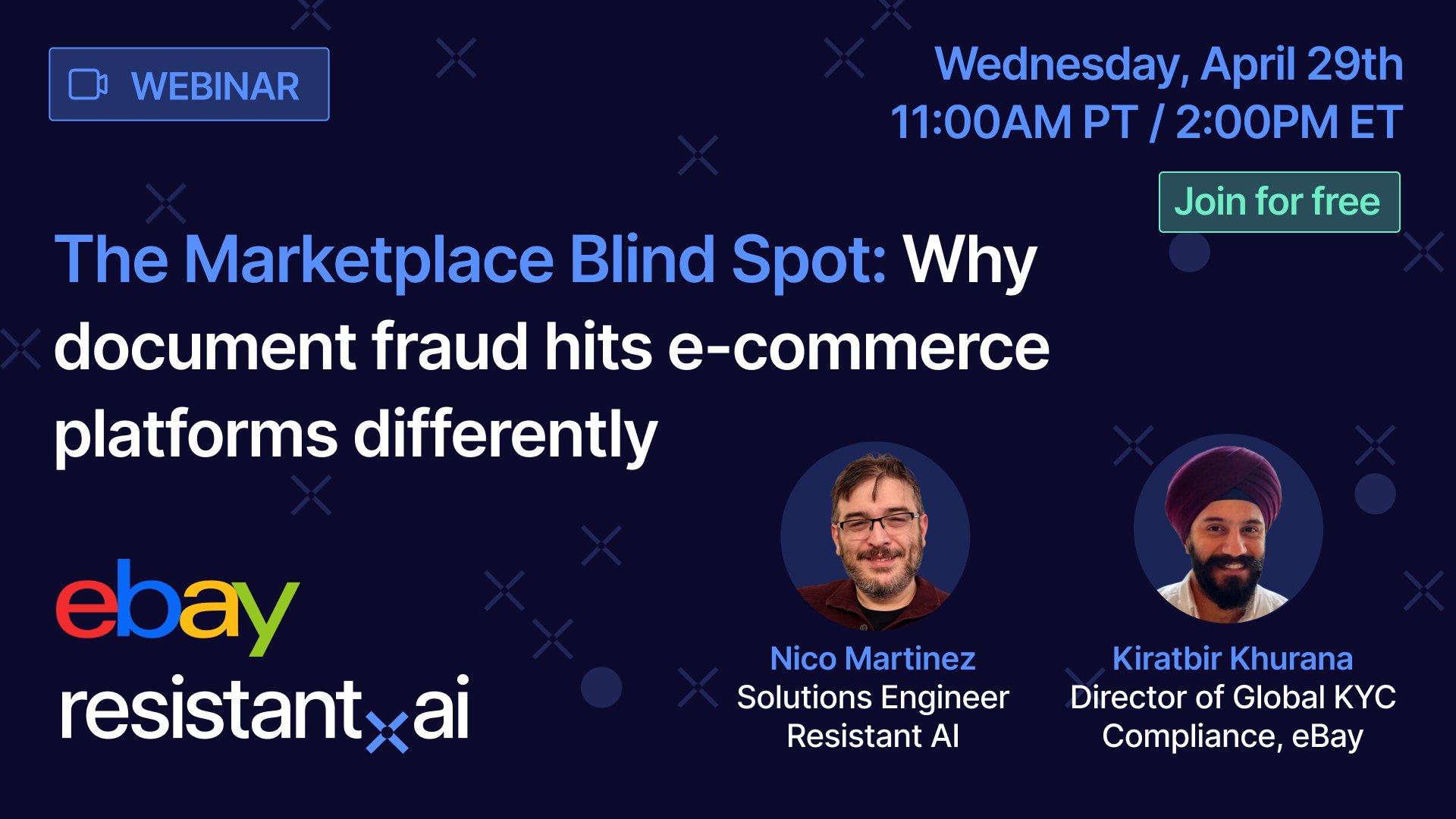 Webinar on Marketplace Fraud