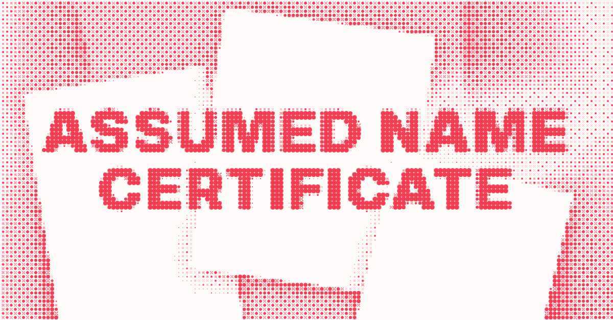 How to spot a fake assumed name certificate